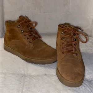 UGGs short lace up boots
